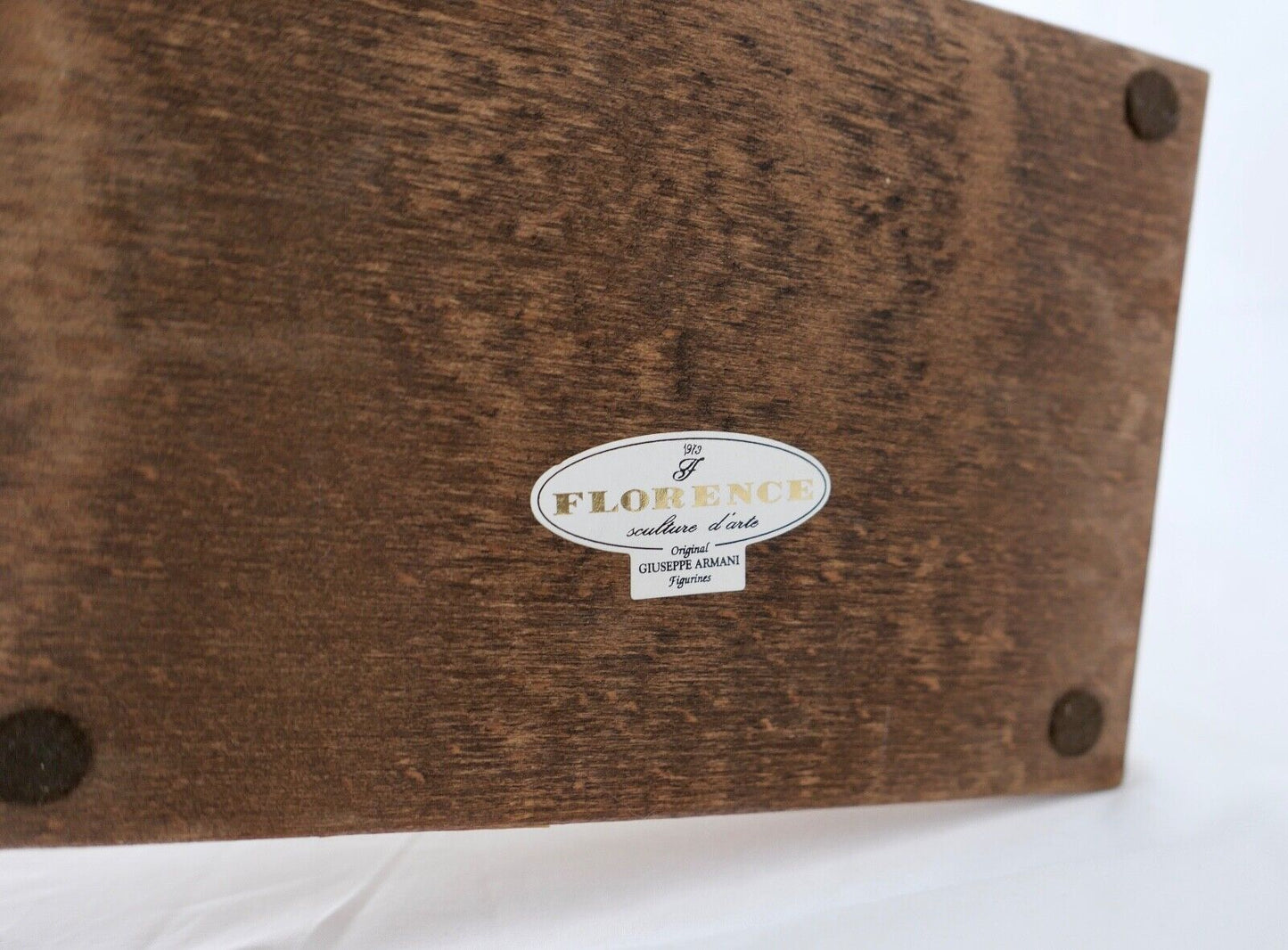 1982 Capodimonte Porzellanfigur " Giuseppe Armani " Küssendes Mädchen " 27cm - Antikhandel-Stuttgart