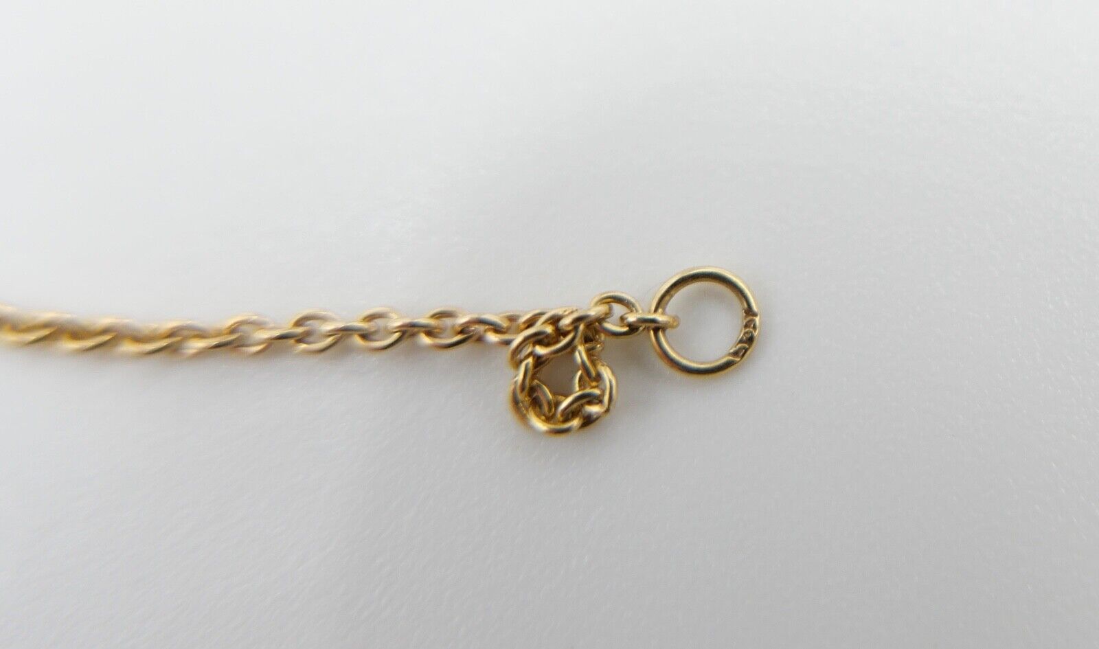 70er Jahre Collier vergoldet 47 cm Spinell Anhänger um 1860 - Antikhandel-Stuttgart