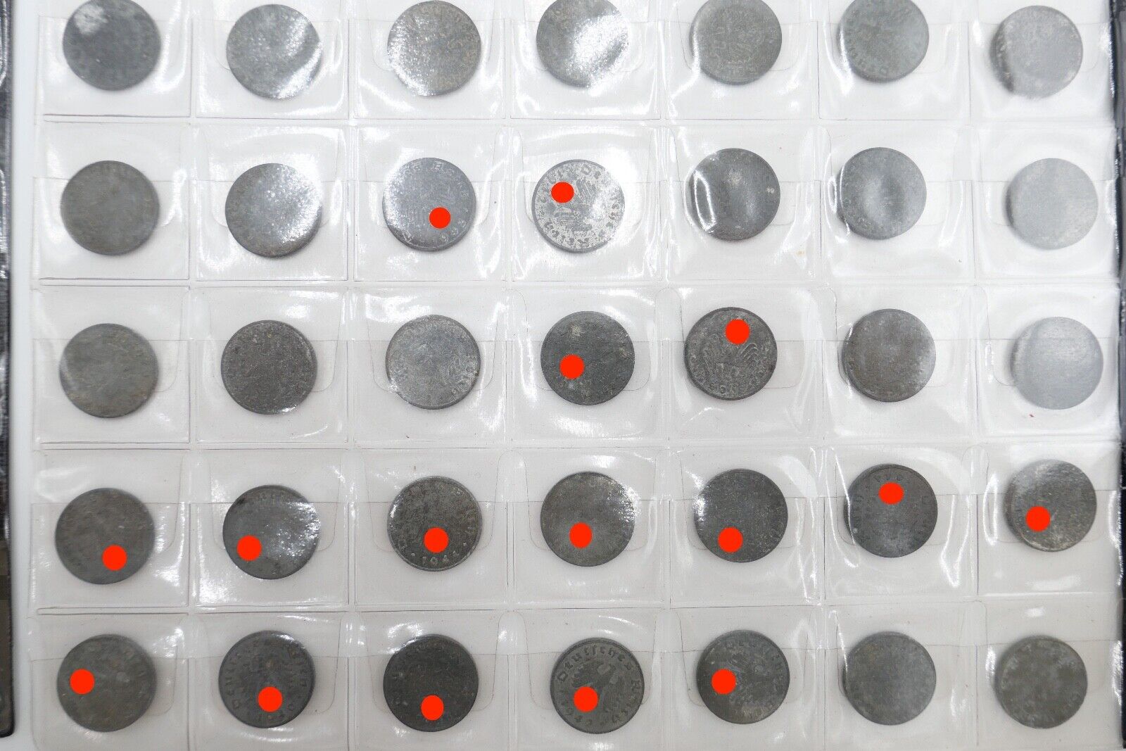 Posten LOT Reichspfennig 1 2 5 10 50 ( 1921-1944 ) Danzig Weimar 3.Reich Jäger - Antikhandel-Stuttgart