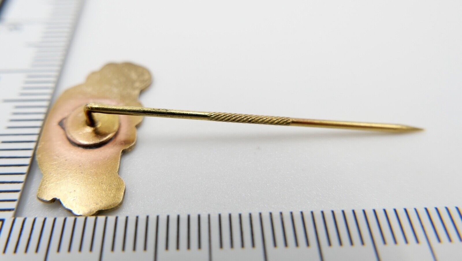 Pin Anstecknadel PORSCHE TURBO 964 911 Original 1980er - Antikhandel-Stuttgart