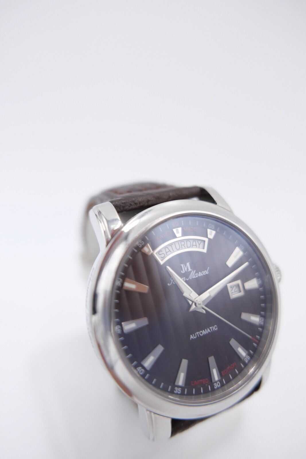 Jean Marcel Clarus 160.252 Braun ETA 2834-2 Automatic limitiert 158/300 Ø 43mm - Antikhandel-Stuttgart