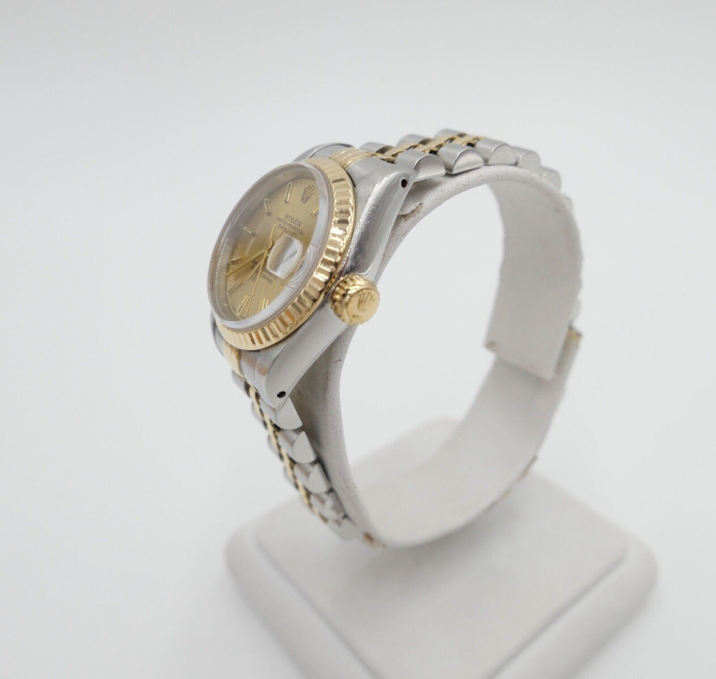 ROLEX Datejust Lady 69173 FULLSET 18K 750 STAHL GOLD Damenuhr 1993 Revision 2025 - Antikhandel-Stuttgart