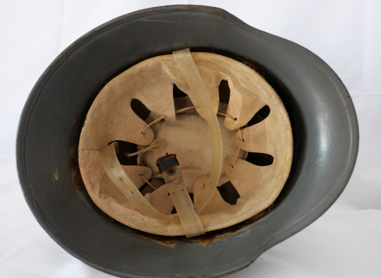 Stahlhelm Feuerwehr WK2 WW2 German 3. Reich - Antikhandel-Stuttgart