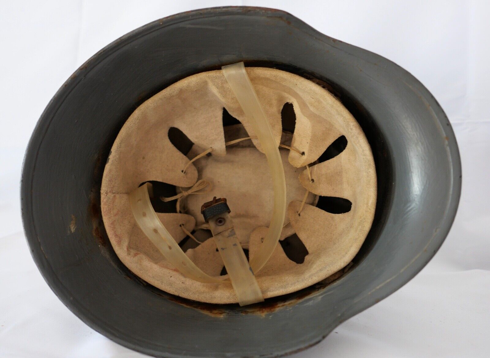 Stahlhelm Feuerwehr WK2 WW2 German 3. Reich - Antikhandel-Stuttgart