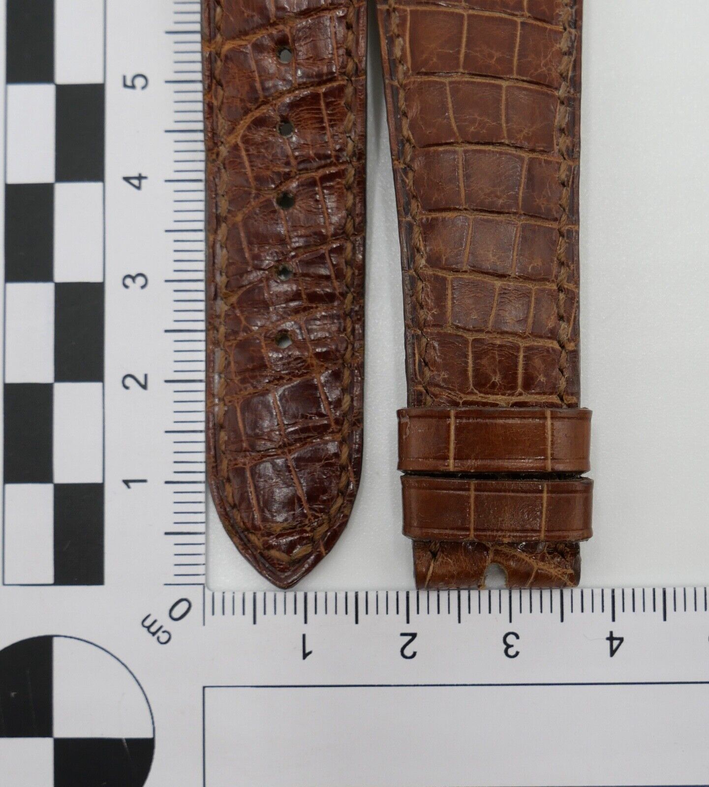 Original 20mm Audemars Piguet AP Leder Uhrenarmband Cousu Main 20-16 NEUwertig - Antikhandel-Stuttgart