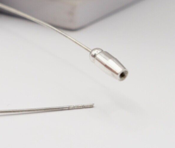 1990er Jahre Silber Draht Collier mit LAPIS LAPISLAZULI Anhänger 44cm - Antikhandel-Stuttgart