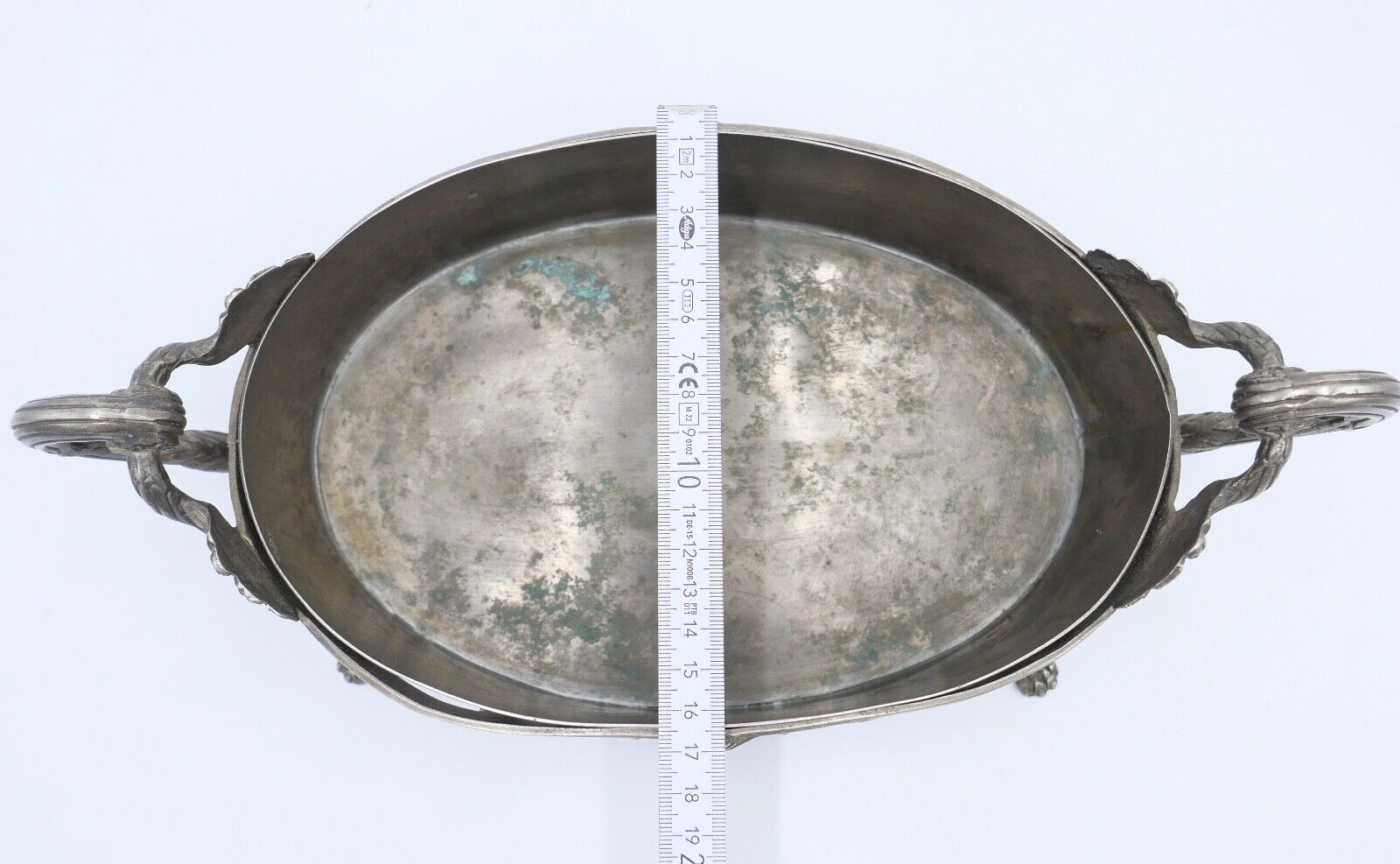 Obstschale Historismus 19. / 20. Jhd Jardiniere Messing Tafelaufsatz - Antikhandel-Stuttgart