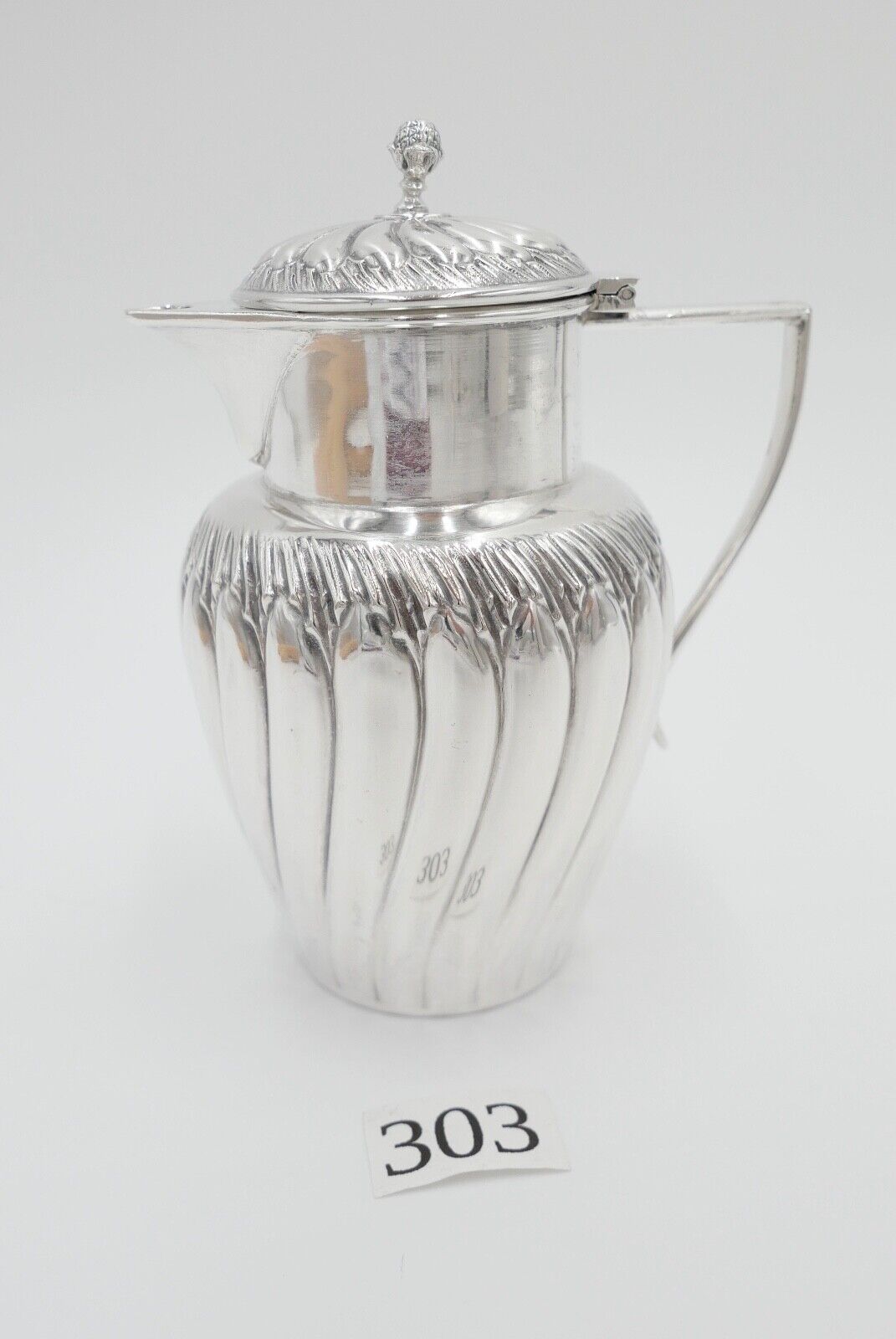 Altes 800 Silber Milch Kännchen " MARTIN MAYER MAINZ " 1920-1930er Jahre - Antikhandel-Stuttgart