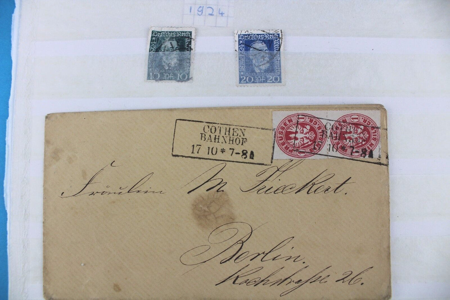 Deutsches Reich stamp Briefmarke WW2 WK2 Hindenburg 1924-1932 Michel Mi lot - Antikhandel-Stuttgart