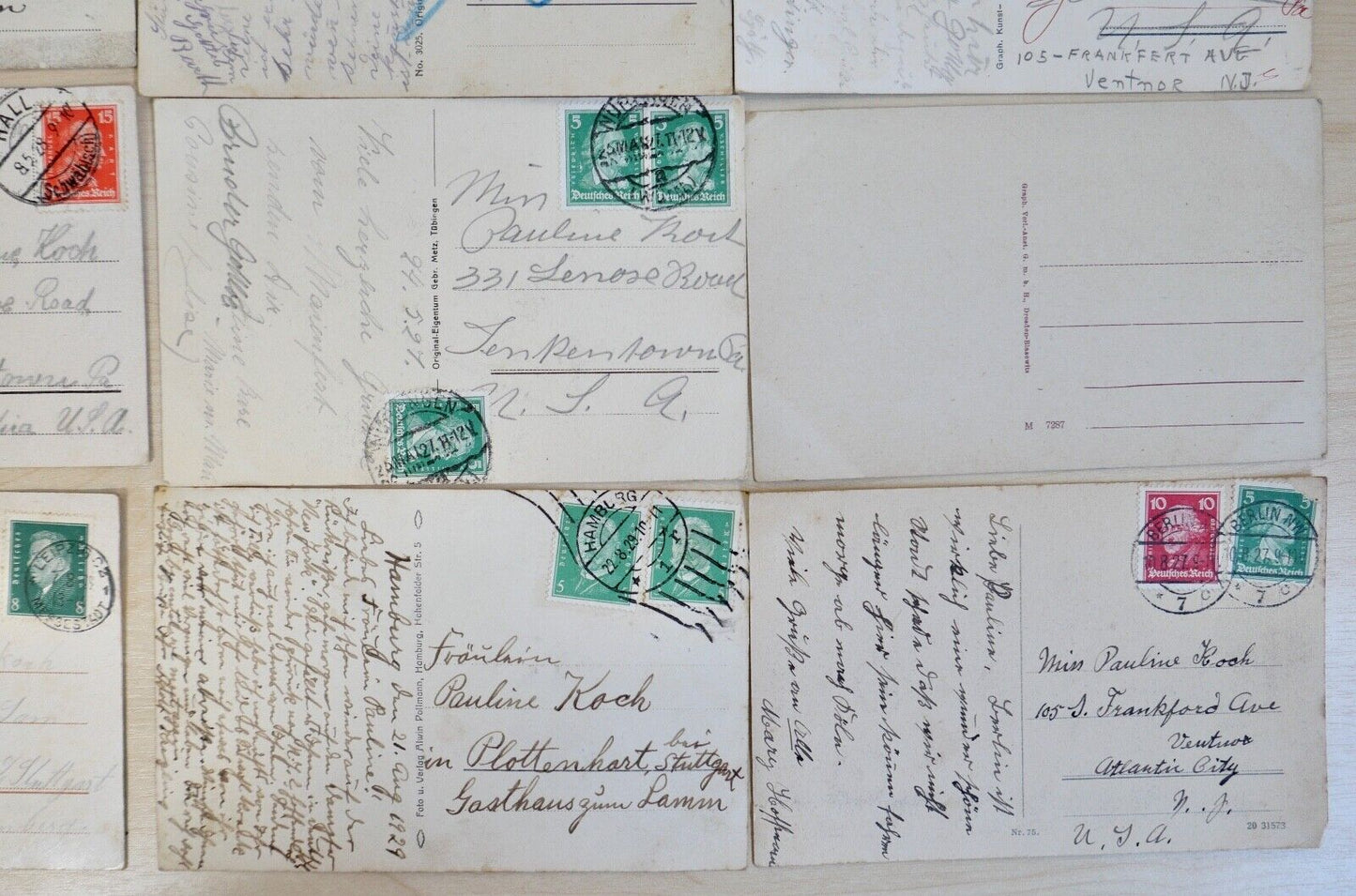 antike Ansichtskarten Postkarten Briefmarken STÄDTE LANDSCHAFTEN deutsches Reich - Antikhandel-Stuttgart