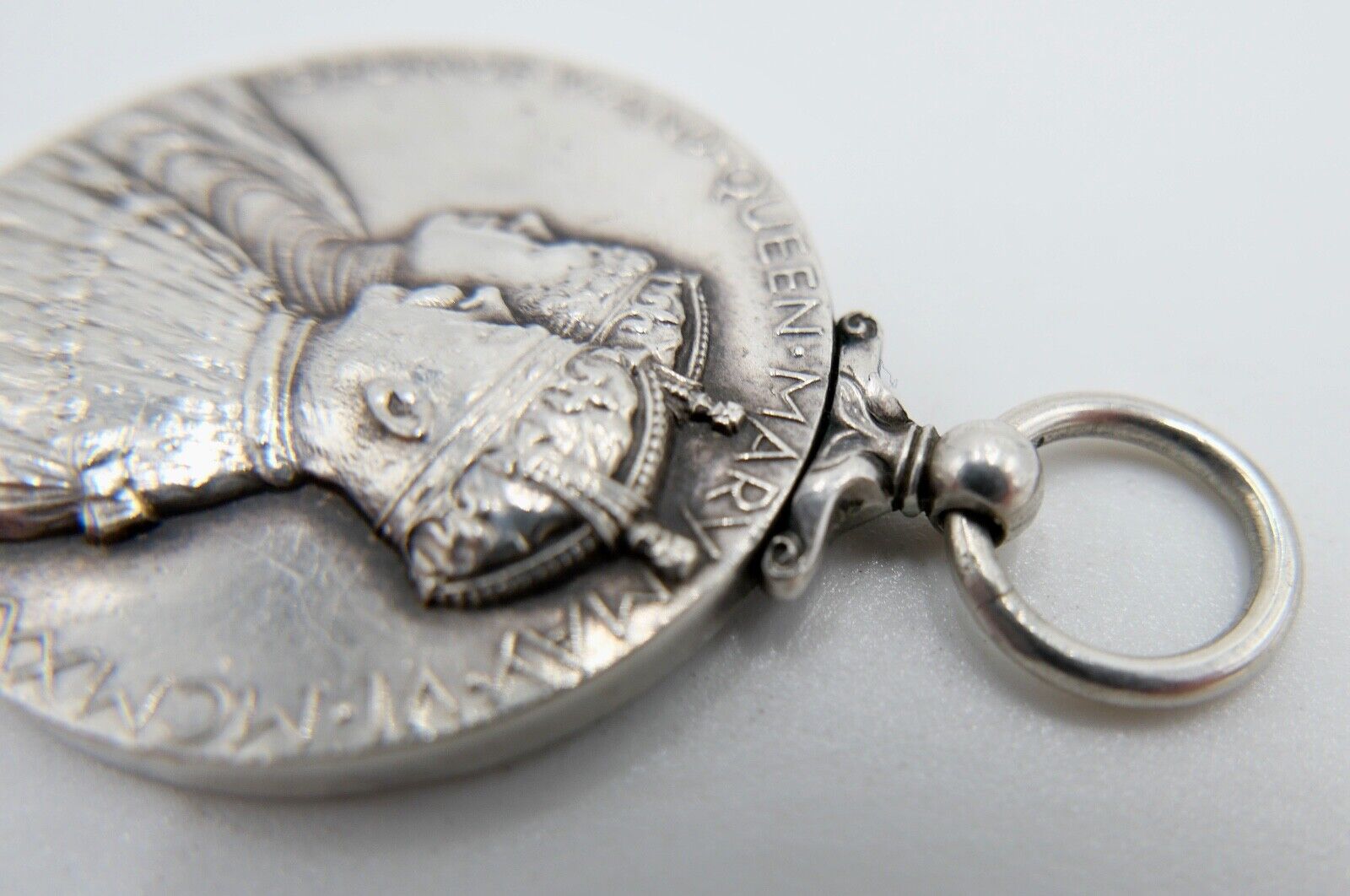 Medaille 1910 1935 JUBILEE MEDAL Silber Jubiläum KING GEORGE & QUEEN MARY - Antikhandel-Stuttgart