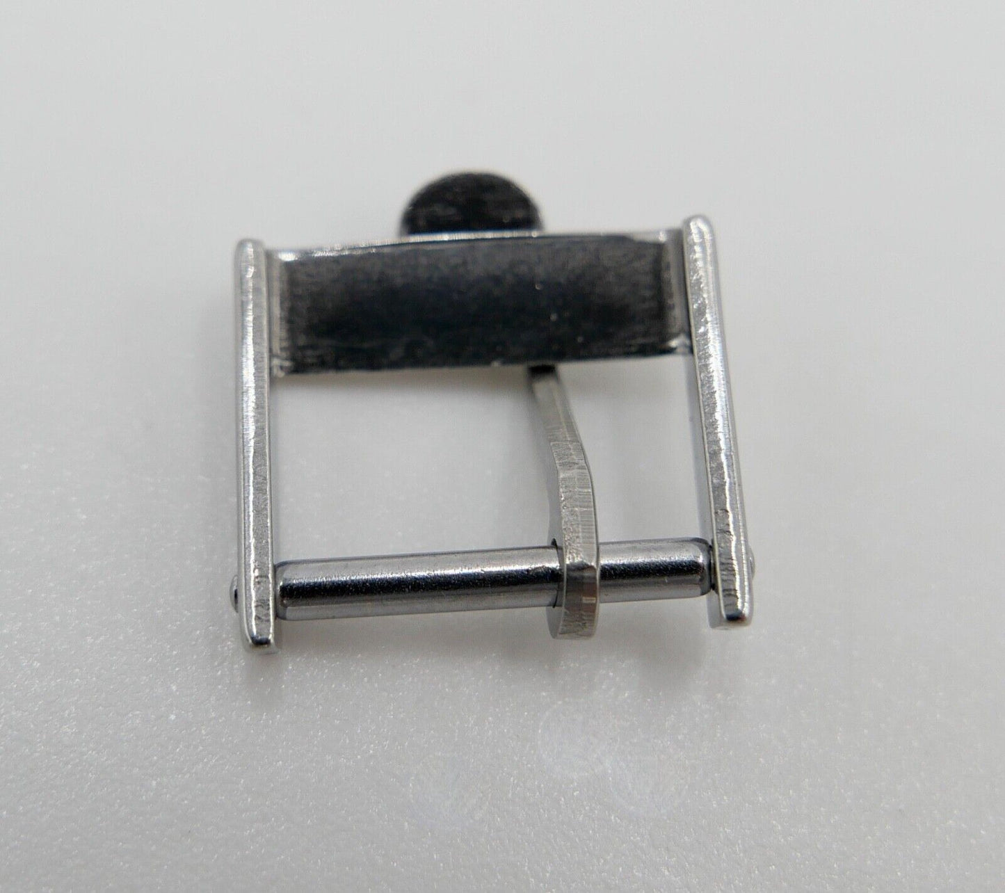 ORIGINAL alte OMEGA Dornschließe EDELSTAHL Armbanduhr 12mm CLASP BUCKLE - Antikhandel-Stuttgart