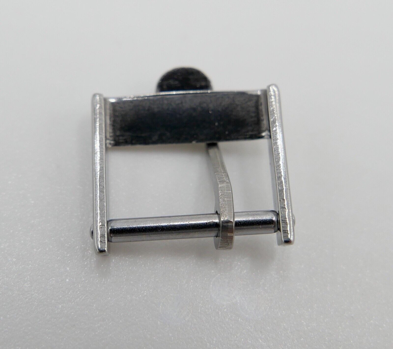 ORIGINAL alte OMEGA Dornschließe EDELSTAHL Armbanduhr 12mm CLASP BUCKLE - Antikhandel-Stuttgart