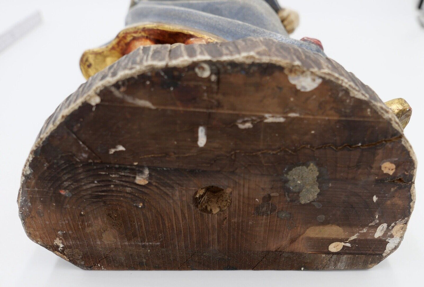 Alte Holzfigur 53cm Holz Heilige Elisabeth Schnitzer Adolf Kasslatter SÜDTIROL - Antikhandel-Stuttgart