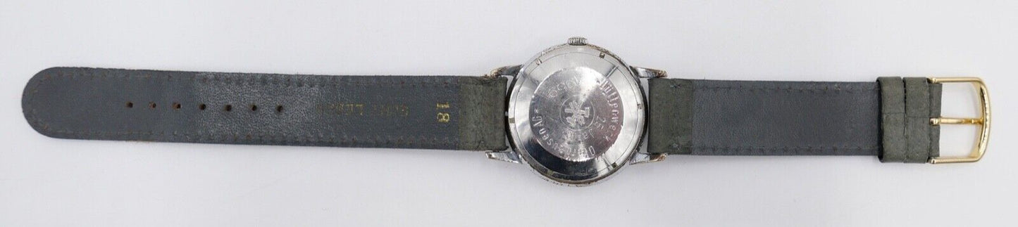 EXQUISIT AUTOROTOR PUW 590 Automatic Ø 34 mm Hüttenwerk Oberhausen 25 Jahre 1959 - Antikhandel-Stuttgart