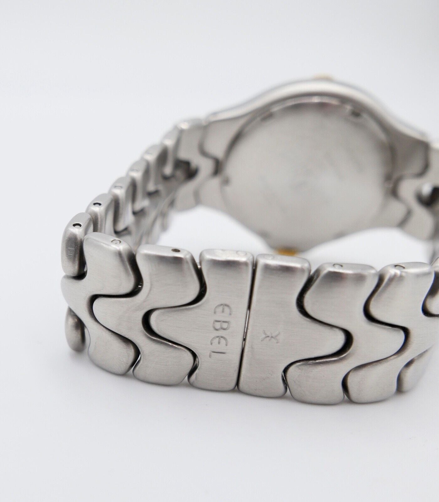 2000er EBEL SPORTWAVE QUARZ 137-2 Ref. 6187631 Herren Damen Stahl Gold Ø 36 mm - Antikhandel-Stuttgart