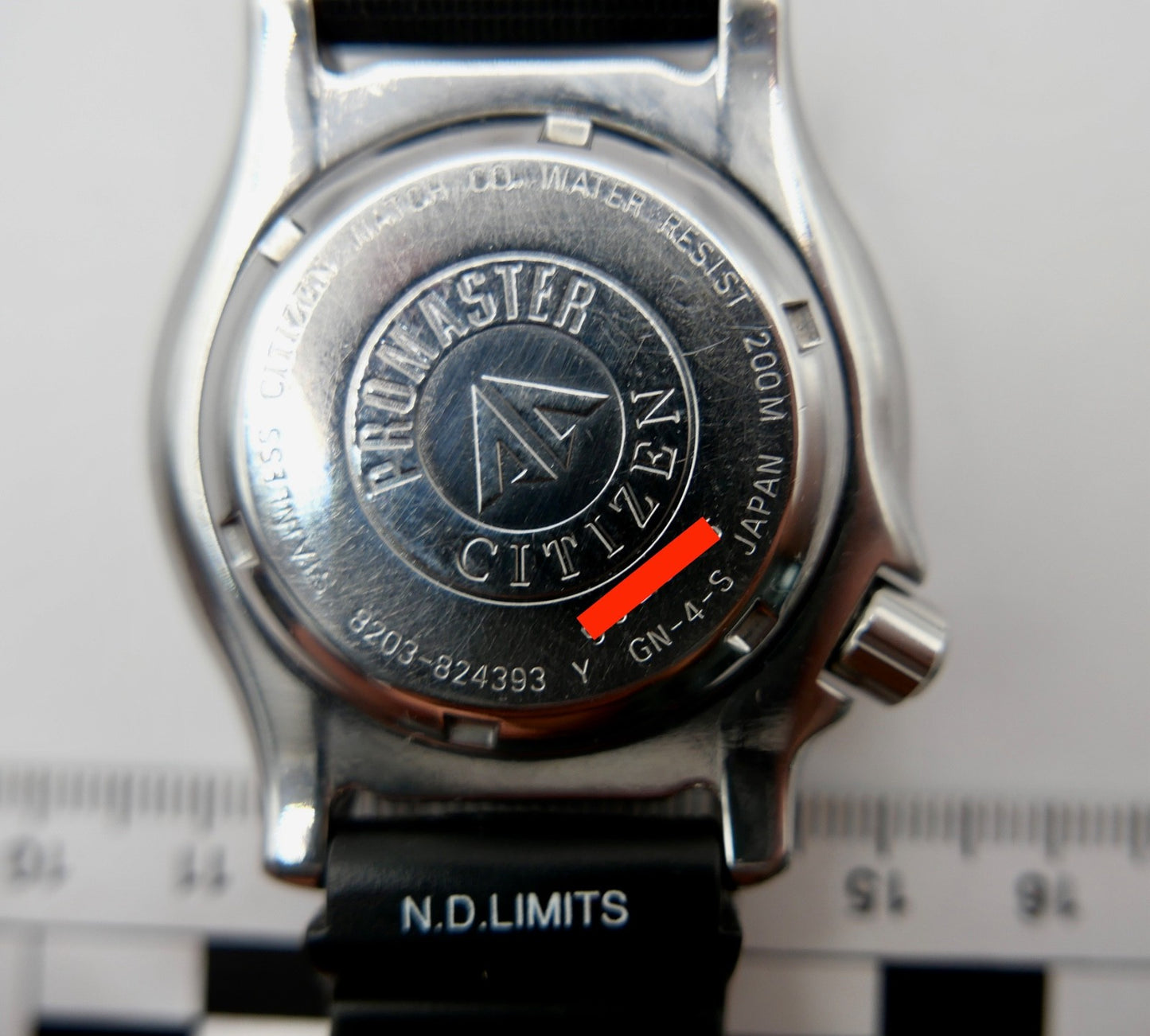 Citizen Promaster 200M Automatic 8203-824393 Taucheruhr deutsch Gummiband NEU