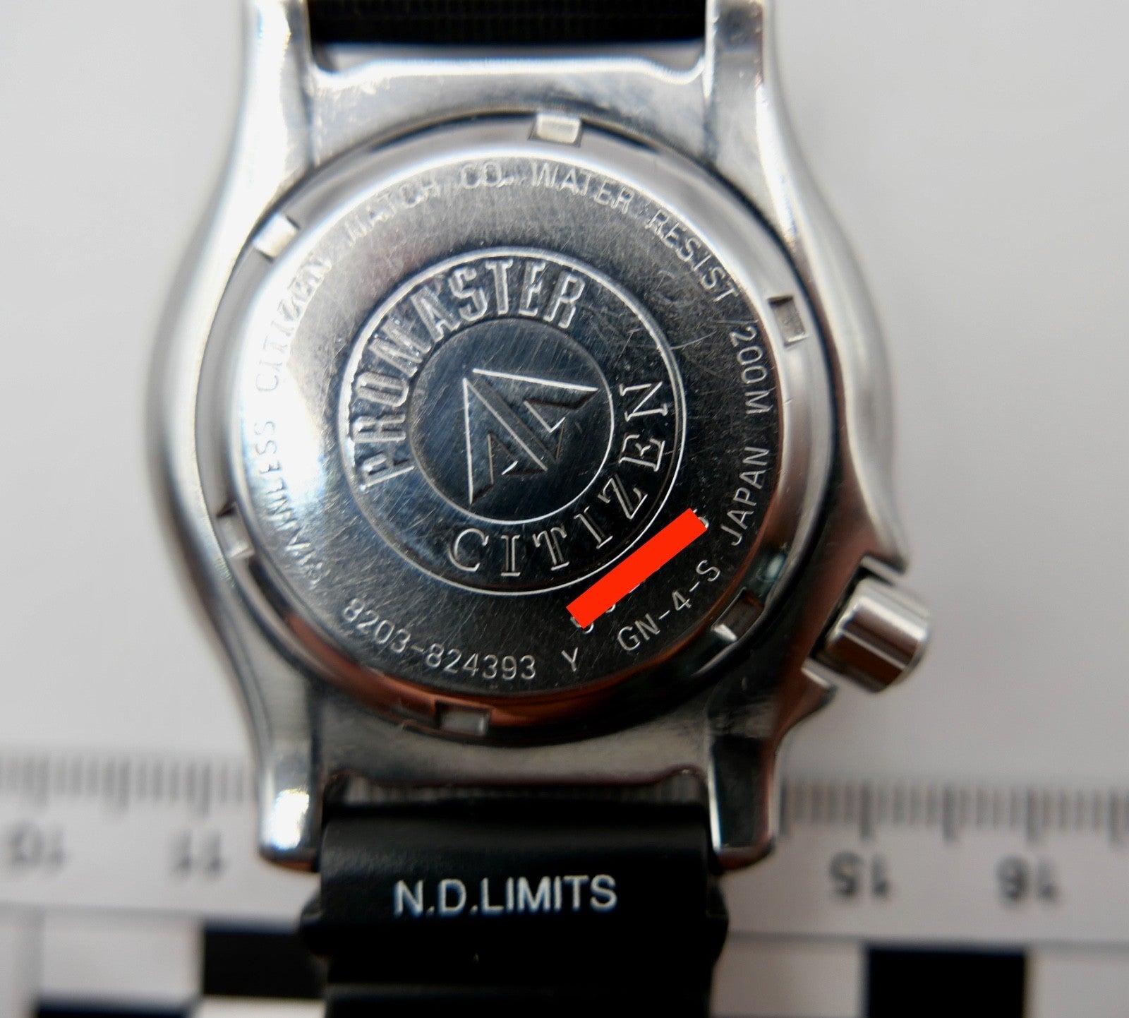 Citizen Promaster 200M Automatic 8203-824393 Taucheruhr deutsch Gummiband NEU