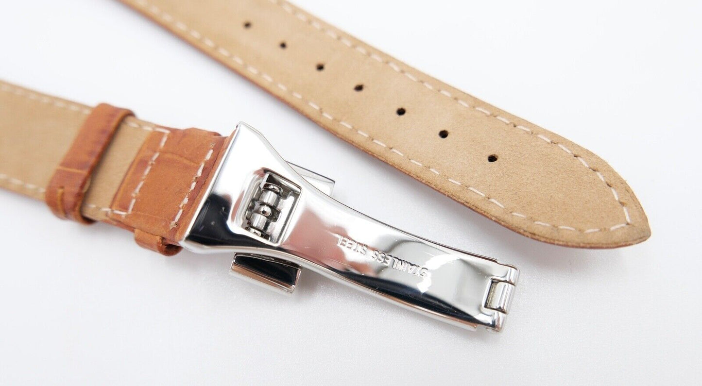 NEU NEUwertig Uhrenband für Mercedes Benz 18mm Faltschließe Leder - Antikhandel-Stuttgart