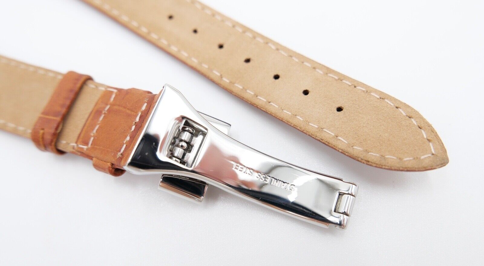 NEU NEUwertig Uhrenband für Mercedes Benz 18mm Faltschließe Leder - Antikhandel-Stuttgart