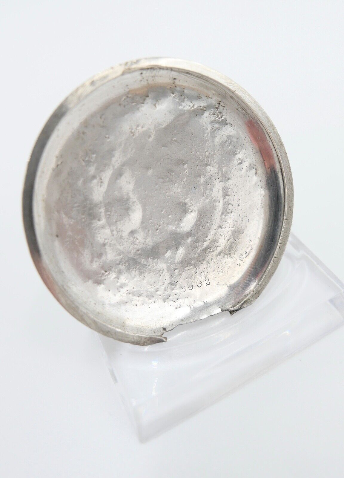 große antike Silber Savonette Taschenuhr Ø 53 mm um 1900 Olgetta funktionsfähig - Antikhandel-Stuttgart