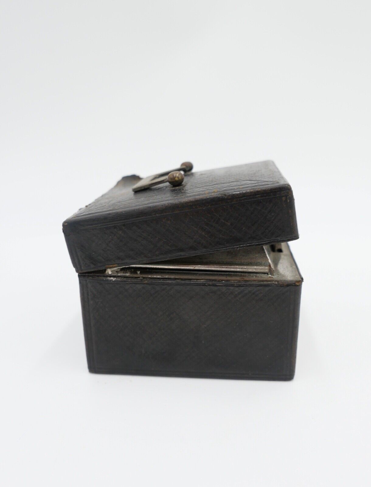 30er 40er Jahre Reise Tintenfass Glas Schreibtischgarnitur - Antikhandel-Stuttgart