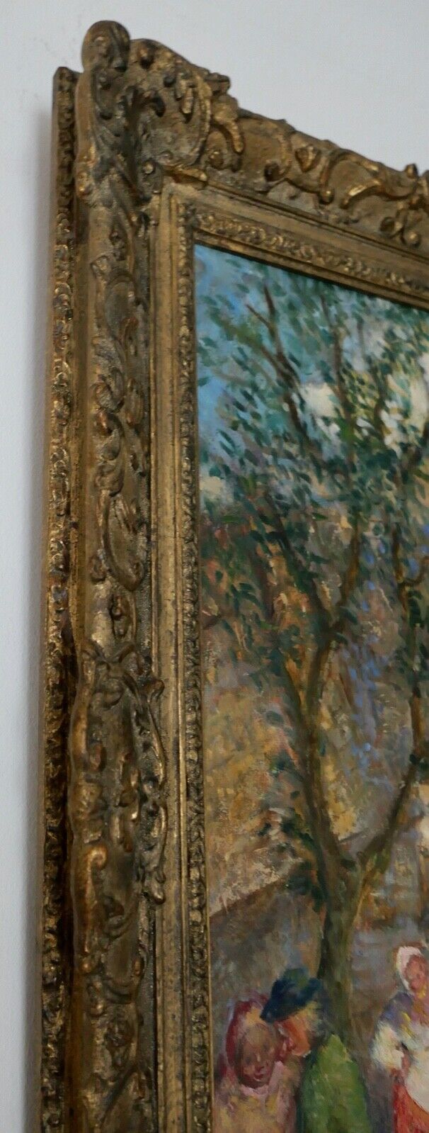 Ölgemälde " Erhard Amadeus Dier " (1893-1969) Wien BAUERNTANZ 95x75cm 1930-40er - Antikhandel-Stuttgart