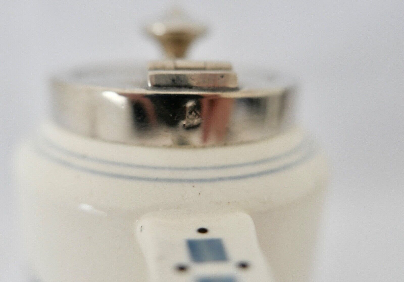 Jugendstil WMF Milchkanne Milchkännchen Dec 1876a J. M. Olbrich Wächtersbach - Antikhandel-Stuttgart