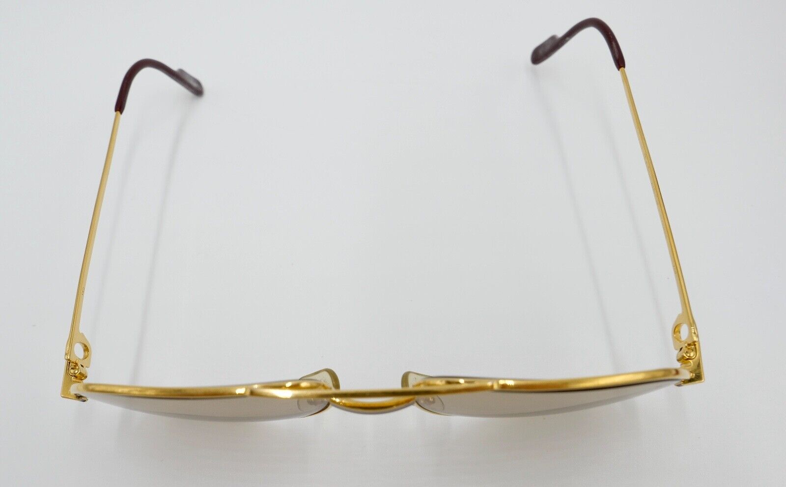 Must de Cartier VENDOME LAQUE 140 59/16 Sonnenbrille / Brille Gold 1980er Etui - Antikhandel-Stuttgart