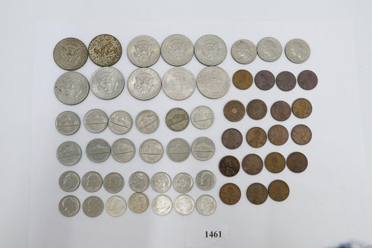 Posten LOT USA Dollar Cent Vereinigte Staaten Kennedy , Liberty etc SILBER - Antikhandel-Stuttgart