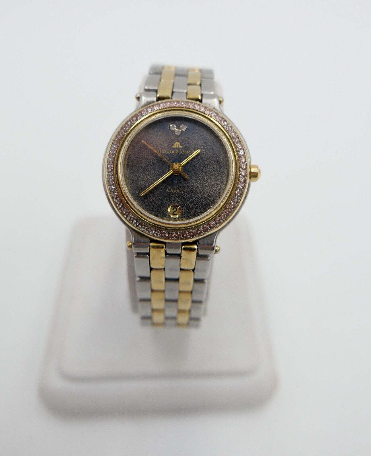 Maurice Lacroix - Les Classiques Diamonds Lady 75153 Damen Armbanduhr Bicolor - Antikhandel-Stuttgart