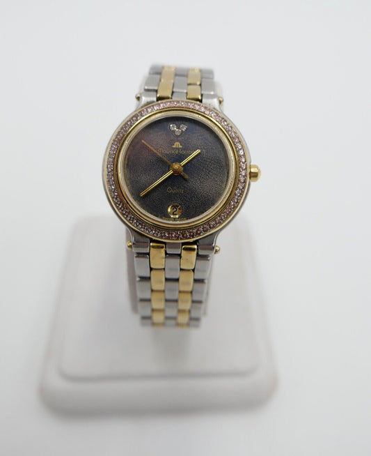 Maurice Lacroix - Les Classiques Diamonds Lady 75153 Damen Armbanduhr Bicolor - Antikhandel-Stuttgart