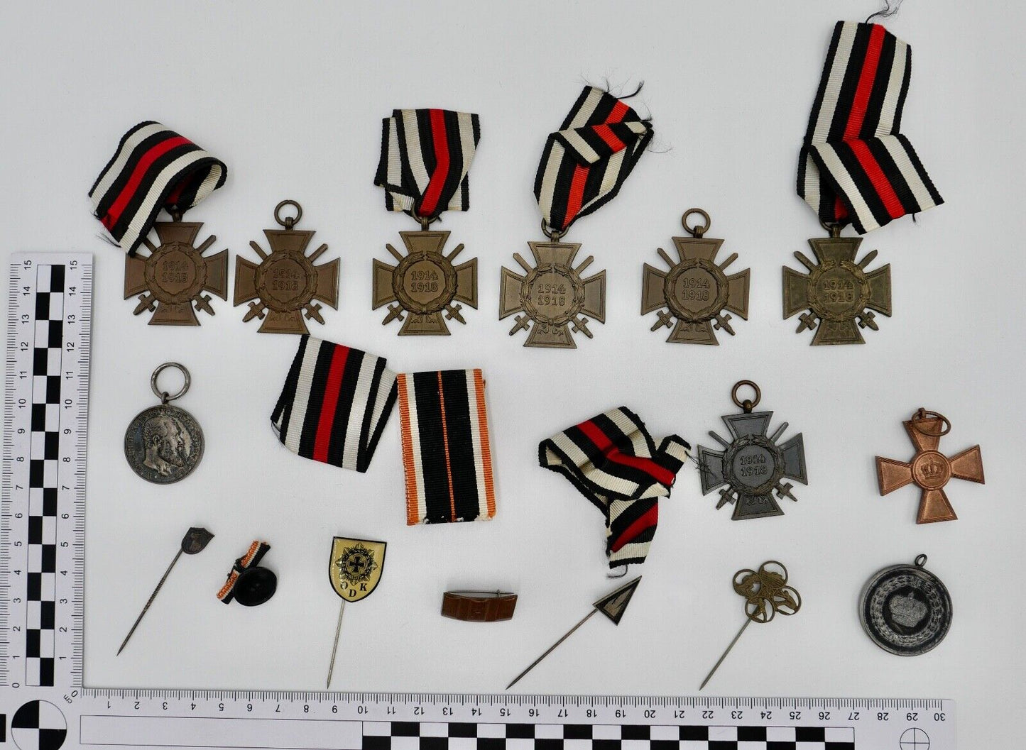 Orden Medaille Konvolut Nadel Frontkämpfer Württemberg WW1 WK1 BADGE MEDAL LOT - Antikhandel-Stuttgart