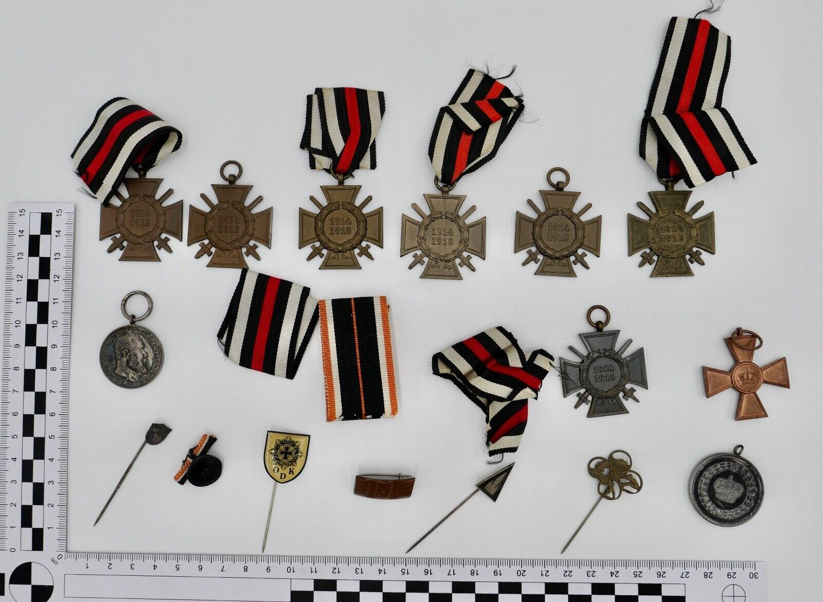 Orden Medaille Konvolut Nadel Frontkämpfer Württemberg WW1 WK1 BADGE MEDAL LOT - Antikhandel-Stuttgart