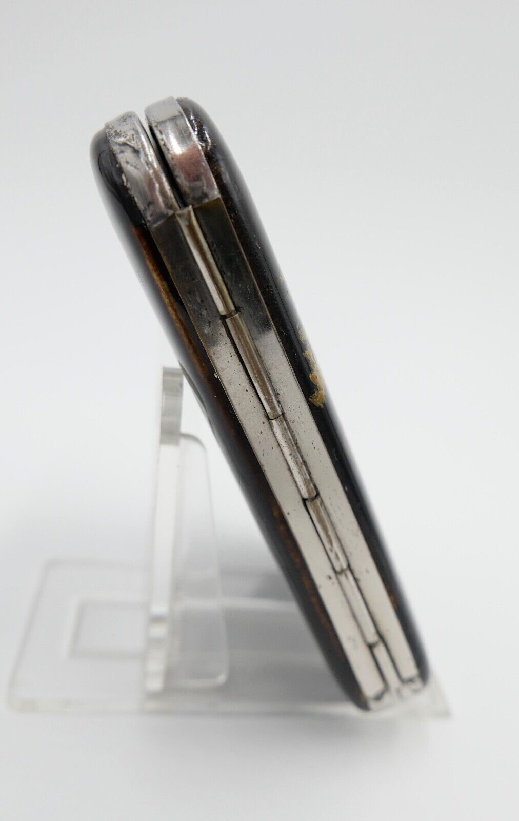 1950er Jahre Zigarettenetui MADE IN JAPAN Fuji im Hintergrund - Antikhandel-Stuttgart