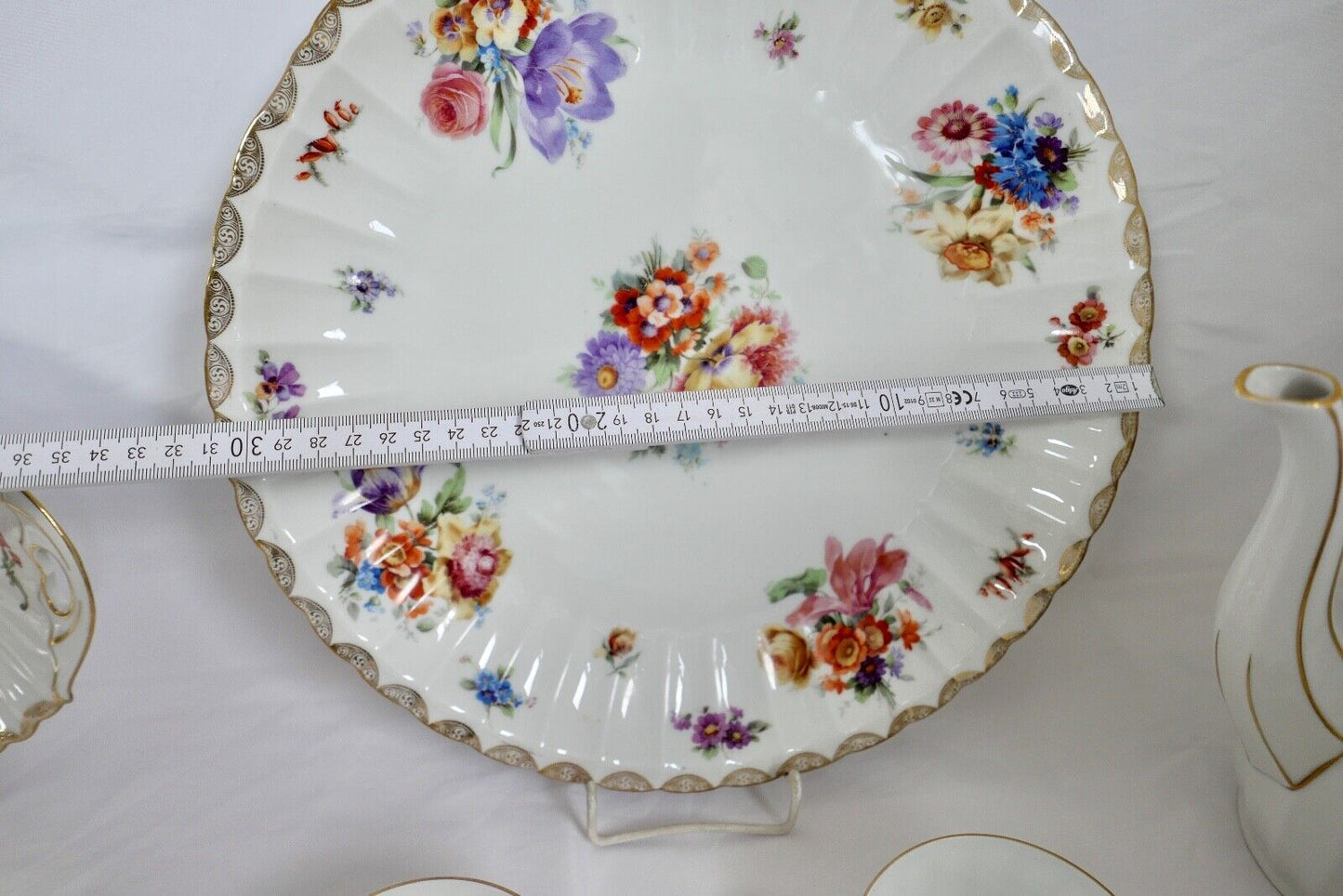 49 Tlg Kaffee Tee Service Württemberg 2188 Porzellan Bauer & Pfeiffer Schorndorf - Antikhandel-Stuttgart