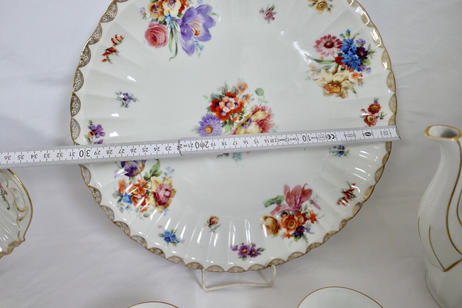 49 Tlg Kaffee Tee Service Württemberg 2188 Porzellan Bauer & Pfeiffer Schorndorf - Antikhandel-Stuttgart