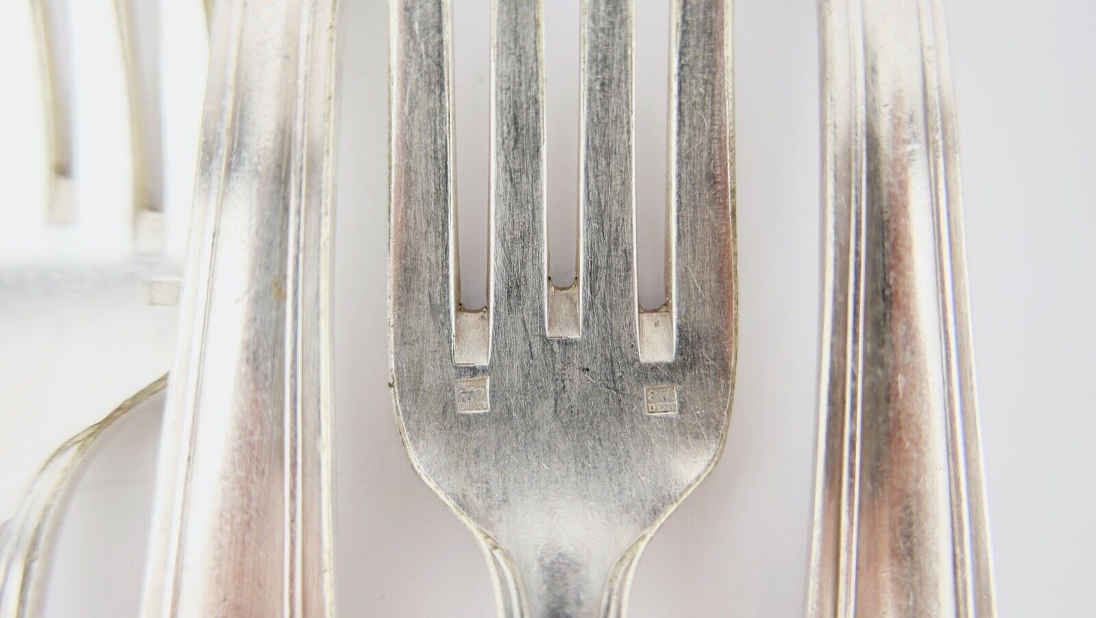 32 Tlg Art Deco 1930er Couverts DIXI 84G 18G cutlery Besteck Gabel Löffel - Antikhandel-Stuttgart