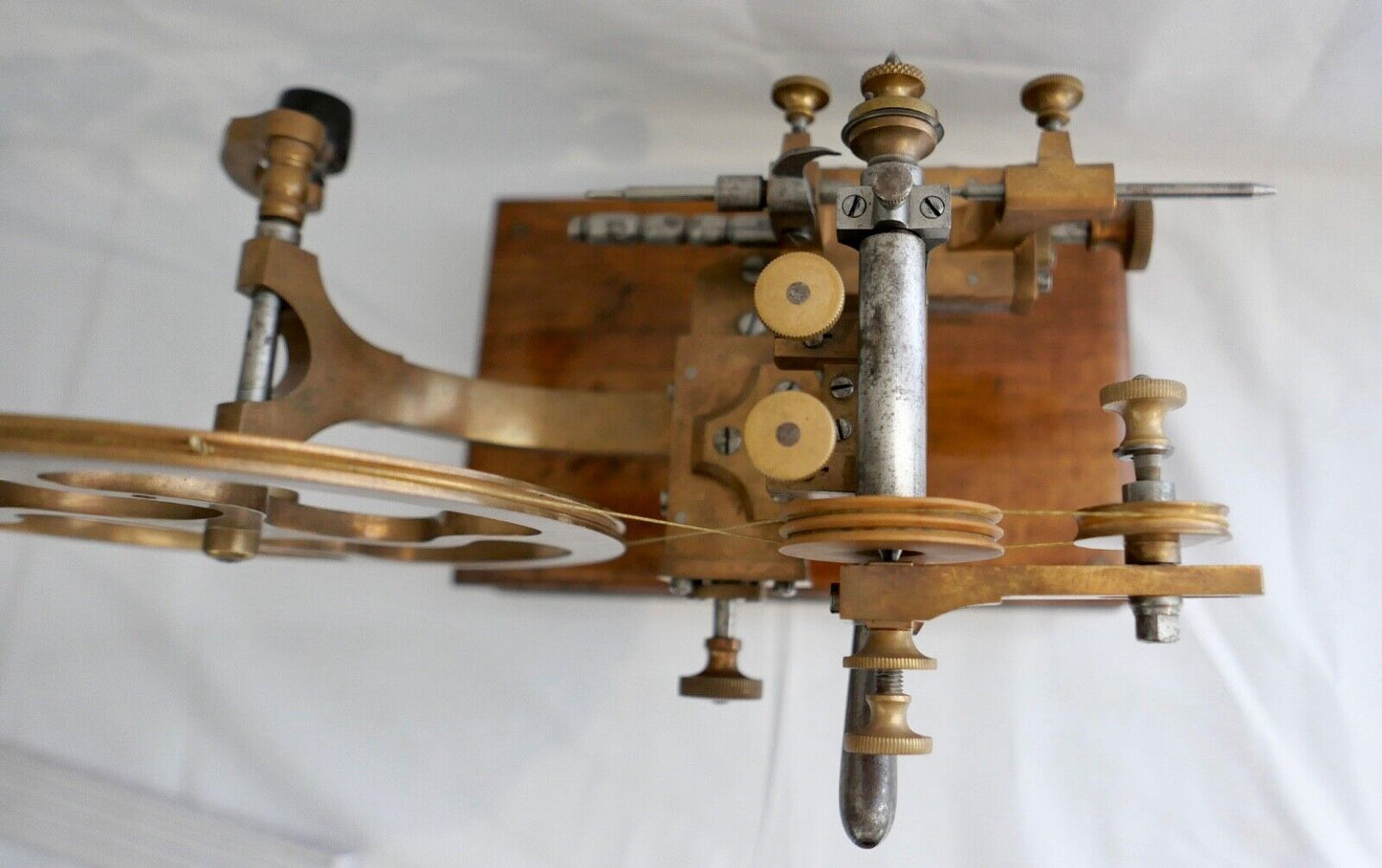 Alte Räderwälzmaschine Wälzmaschine Uhrmacherdrehbank - Antikhandel-Stuttgart