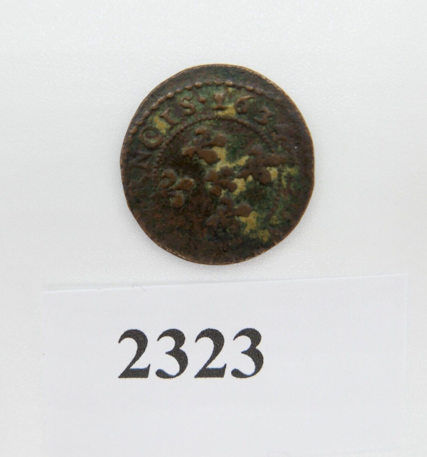 Frankreich CUGNON Double Tournois 1634 Jean-Théodore de Löwenstein - Antikhandel-Stuttgart