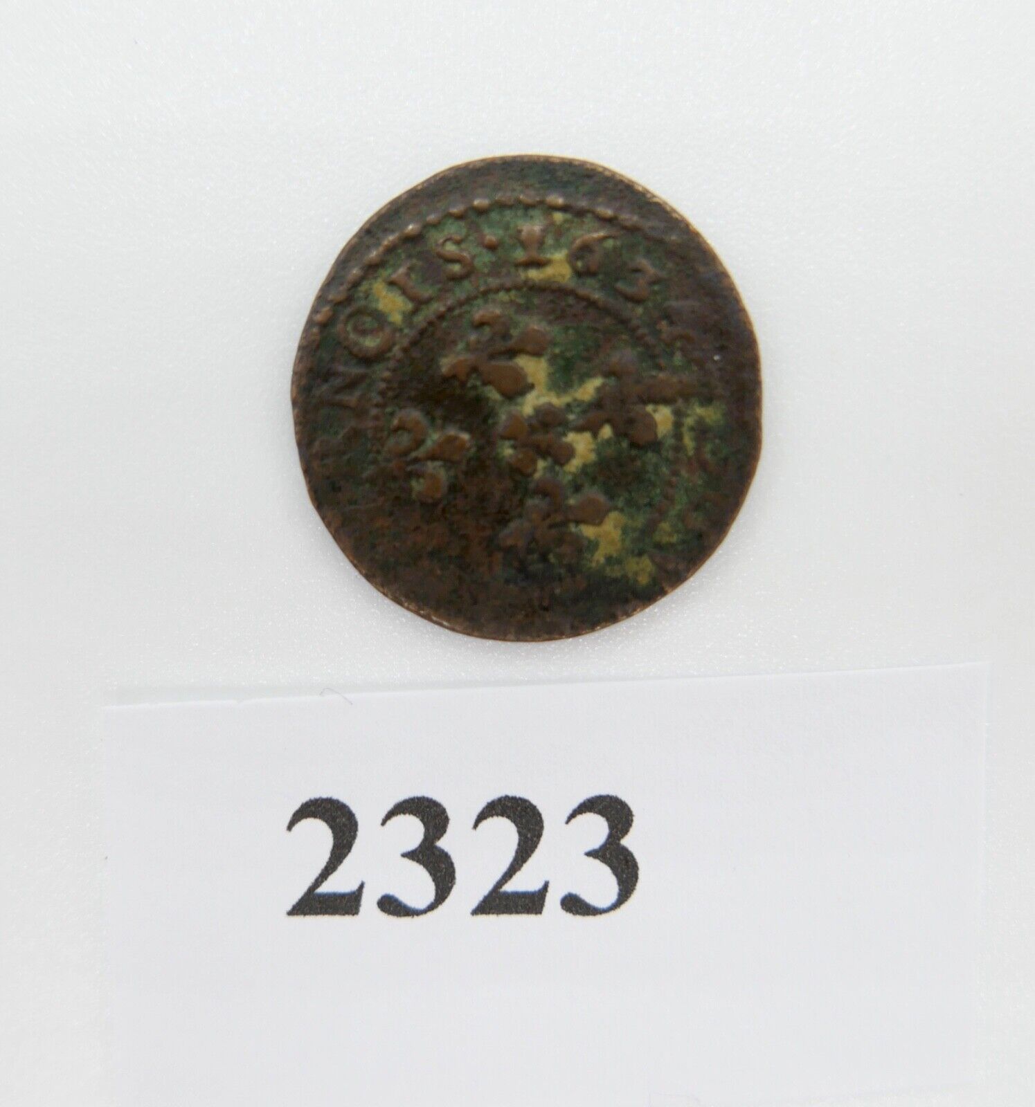 Frankreich CUGNON Double Tournois 1634 Jean-Théodore de Löwenstein - Antikhandel-Stuttgart