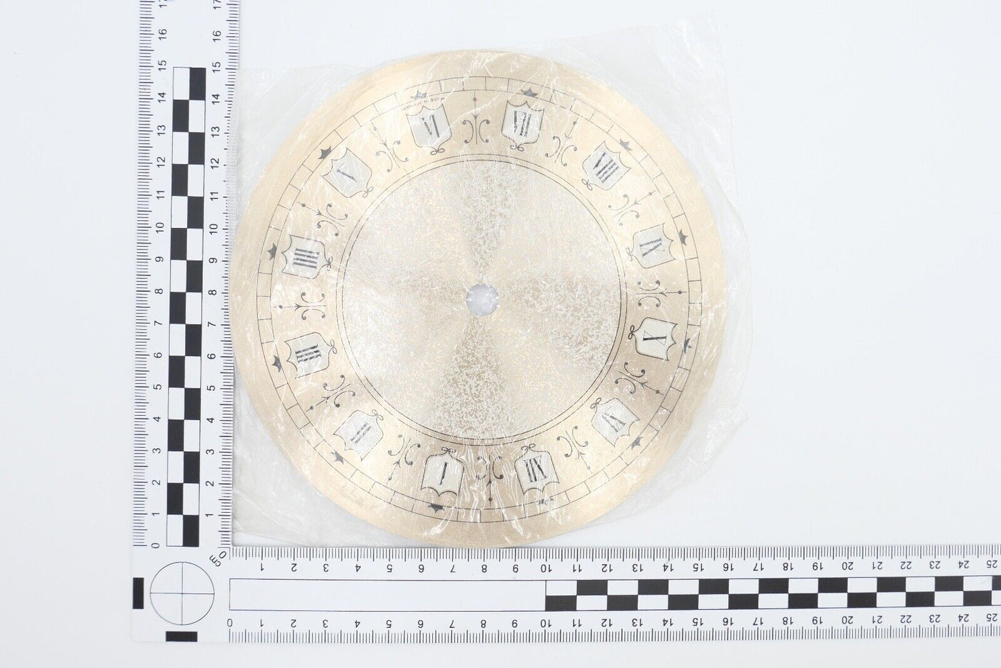 NEU Posten Uhrmacherauflösung Zifferblatt Ersatzteile Aluminium Messing Kaminuhr - Antikhandel-Stuttgart