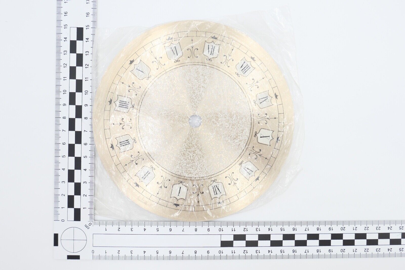 NEU Posten Uhrmacherauflösung Zifferblatt Ersatzteile Aluminium Messing Kaminuhr - Antikhandel-Stuttgart