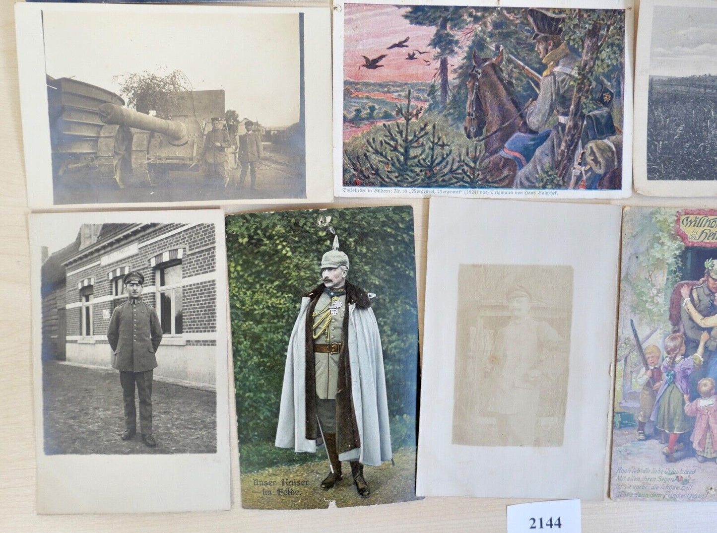 antike Ansichtskarten Postkarten Soldatenbrief Feldpost 1. WK deutsches Reich - Antikhandel-Stuttgart