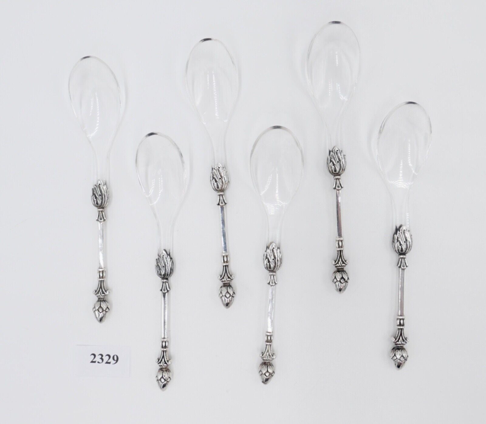 NEUwertig Christoph Widmann CW 90 CLASSSIC Eierlöffel Kaviar 6 tlg. versilbert - Antikhandel-Stuttgart