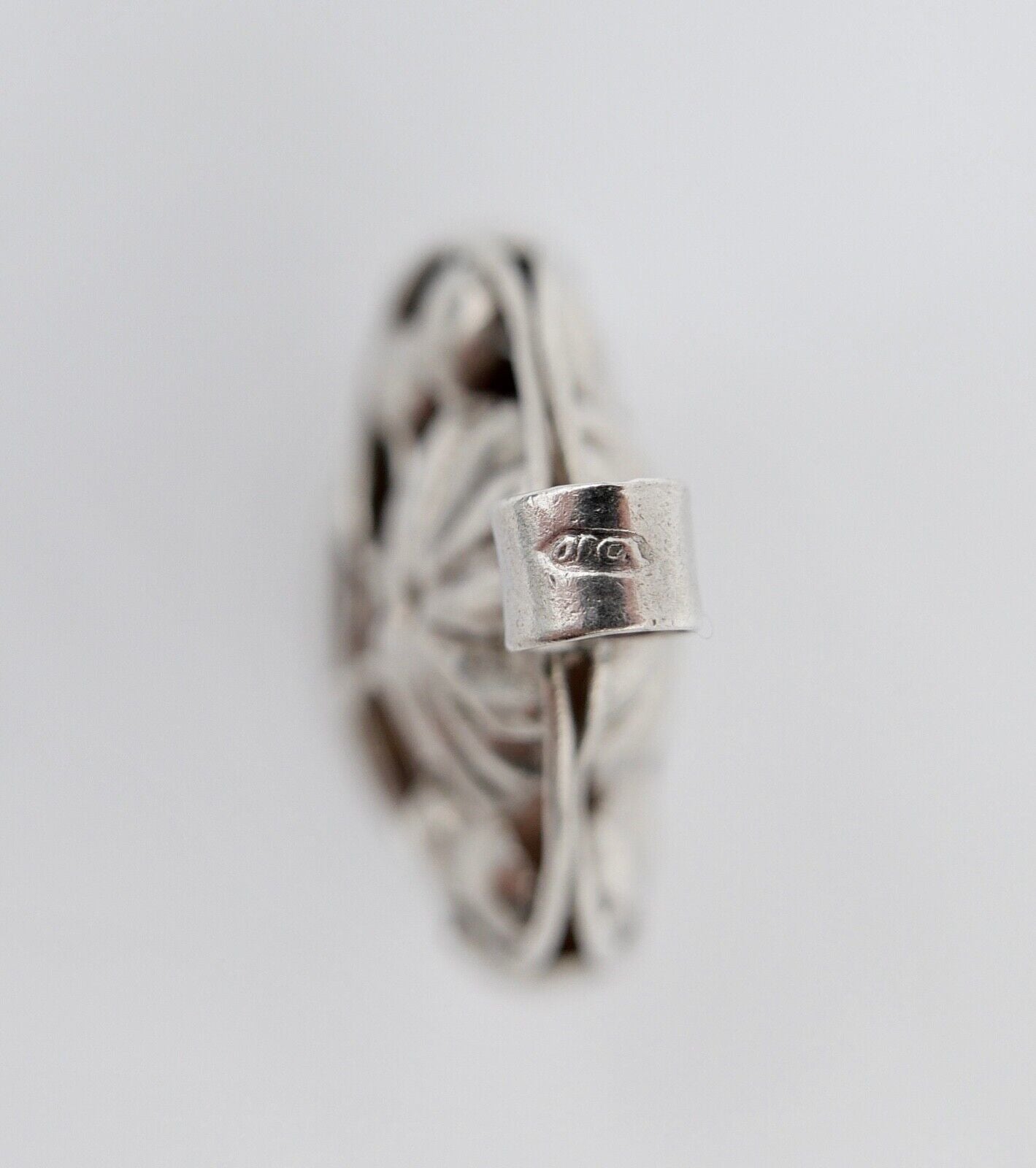 JUGENDSTIL Anhänger PETSCHAFT SIEGEL " F J G " STEMPEL Silber - Antikhandel-Stuttgart