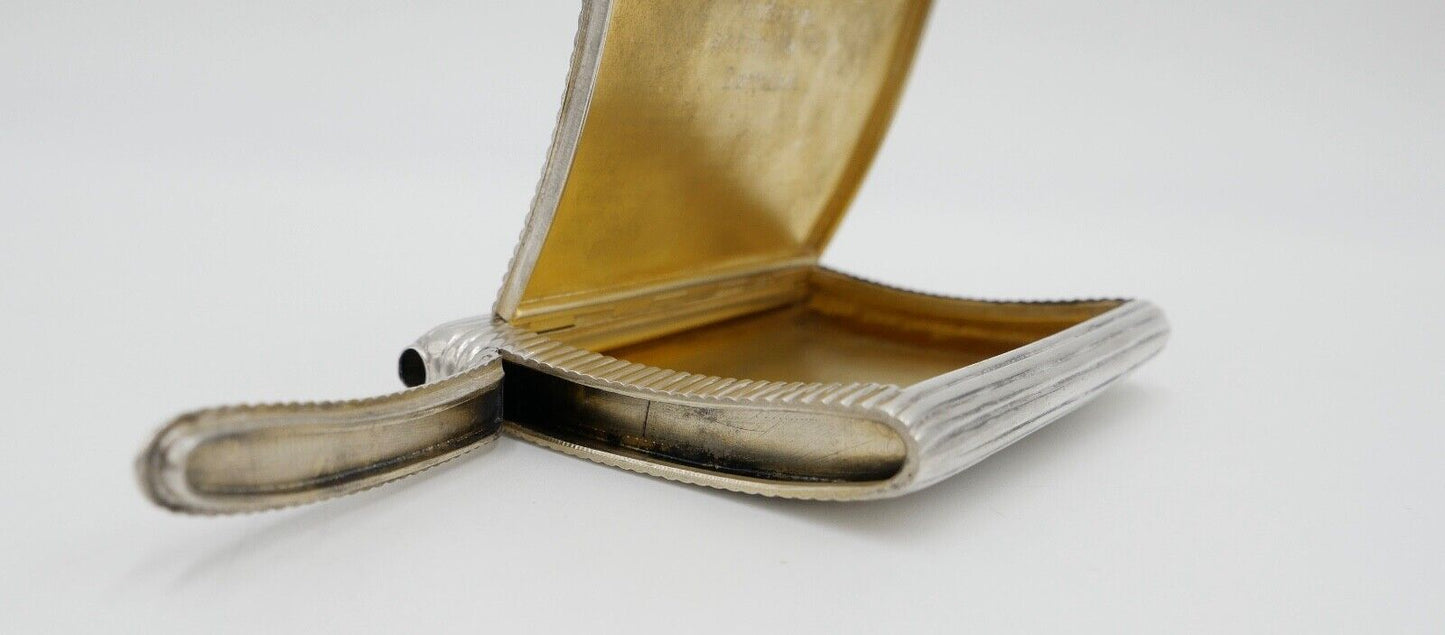 Louis Kuppenheim massiv Zigarettenetui Streichholzfach 800 Silber 140, 8 Gr - Antikhandel-Stuttgart