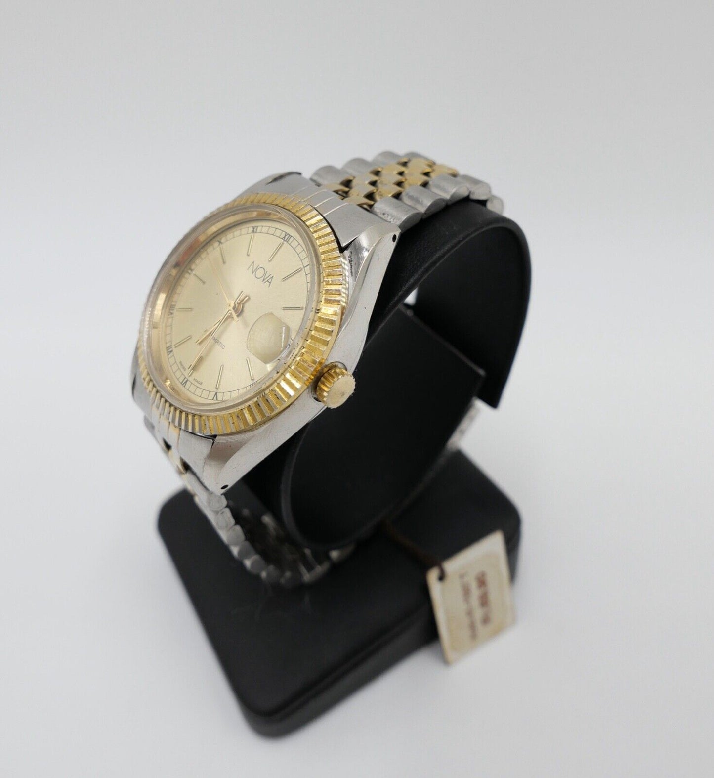 NOVA Herrenuhr Automatic 1970er Ebauche Bettlach EB 825.611 Ref. 41-1587 T - Antikhandel-Stuttgart