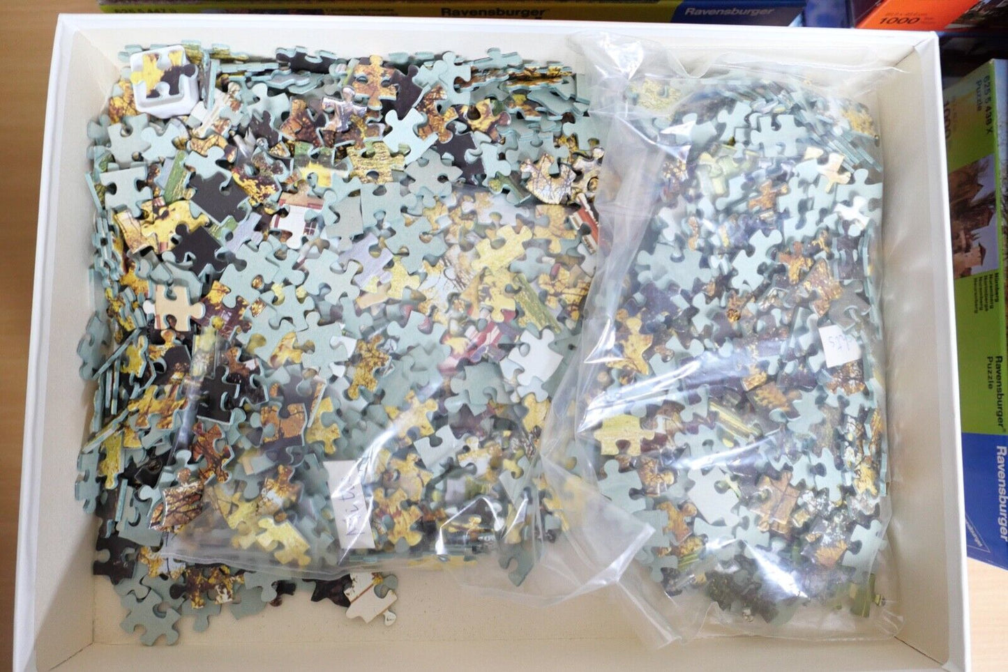 Posten / Konvolut alter RAVENSBURGER Puzzle 19 Stück vollständig (auch einzeln) - Antikhandel-Stuttgart
