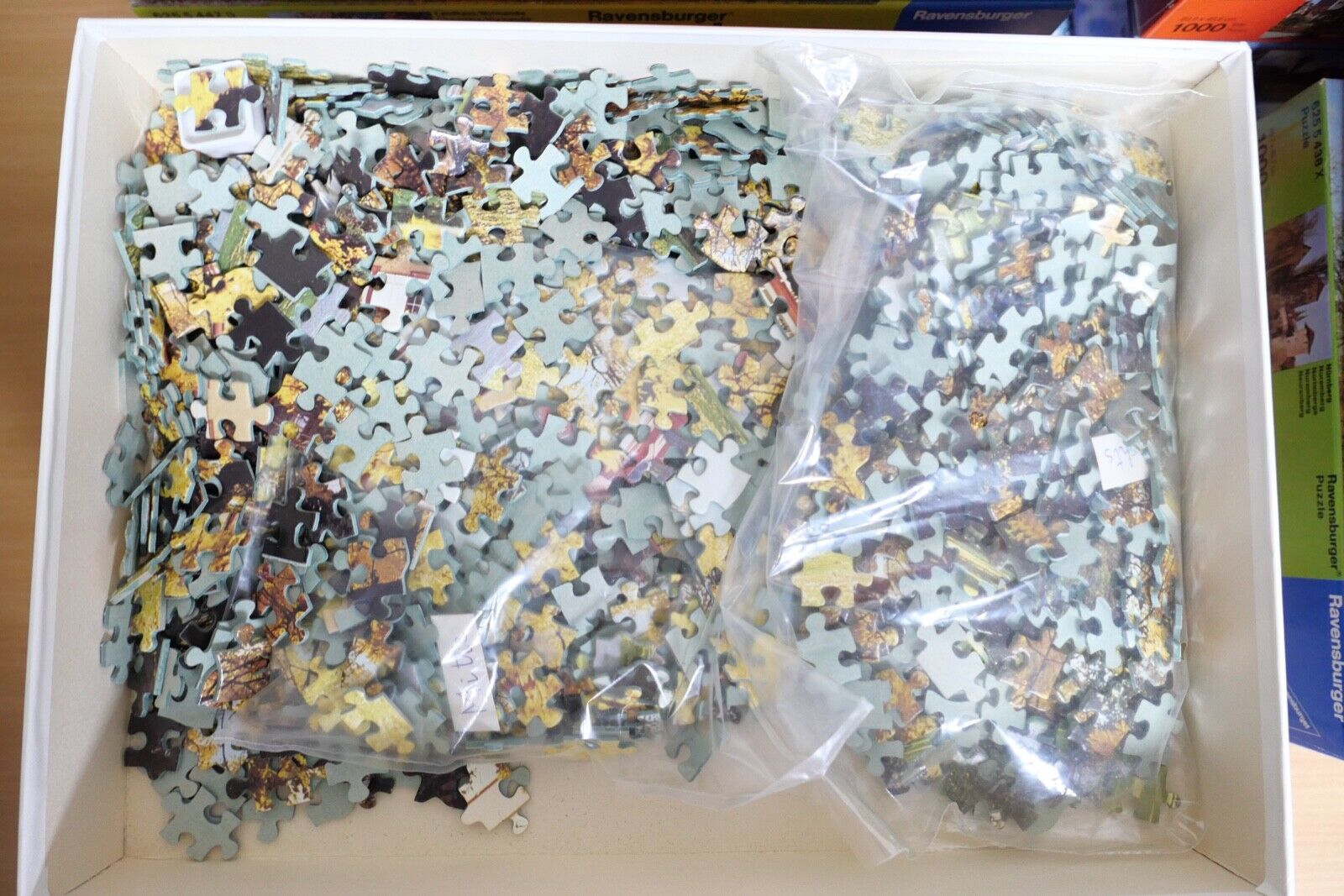Posten / Konvolut alter RAVENSBURGER Puzzle 19 Stück vollständig (auch einzeln) - Antikhandel-Stuttgart